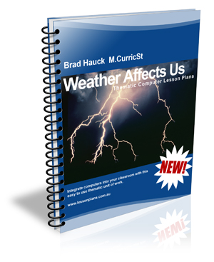 weather thematic computer lesson plans unit